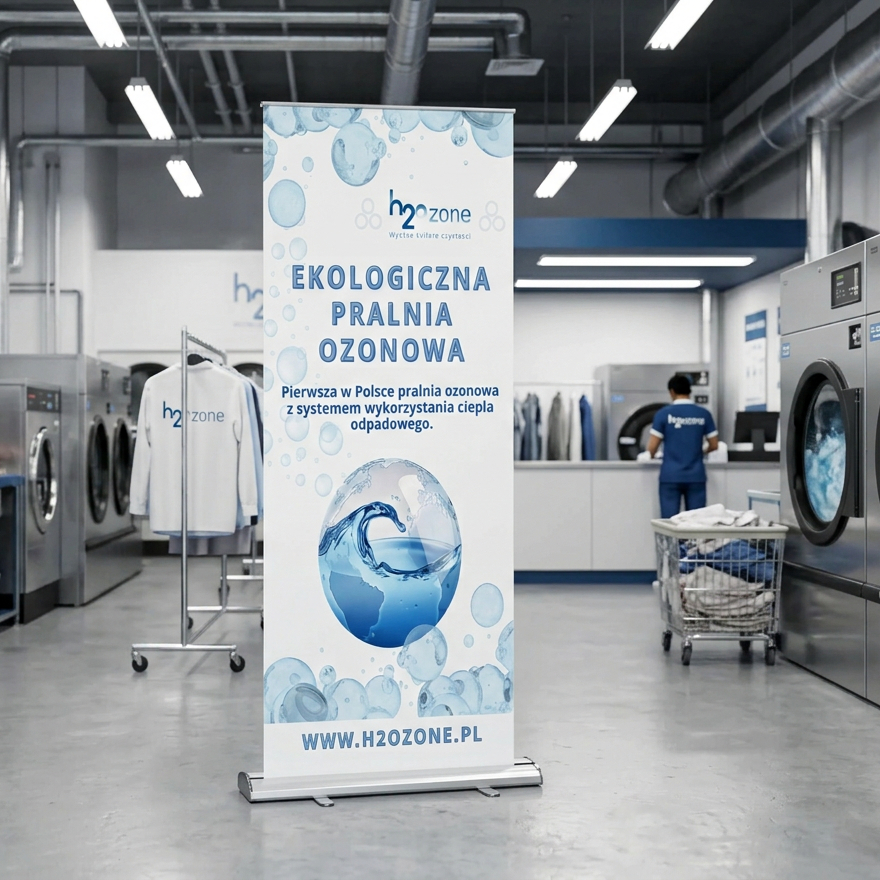 Baner dla pralni